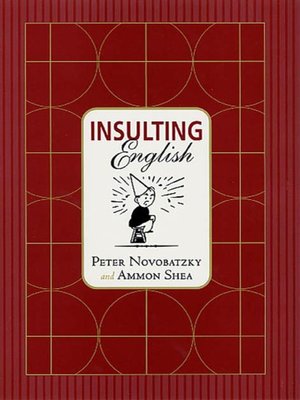 cover image of Insulting English